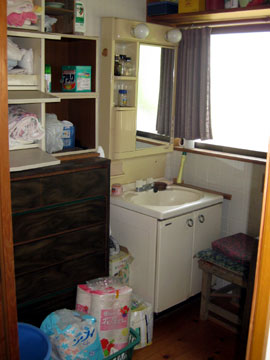 洗面台 リフォーム前